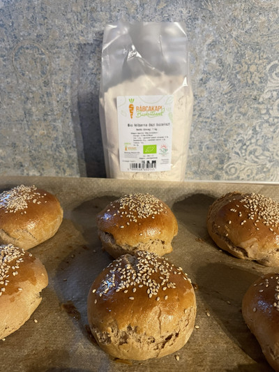 Kézműves hamburger zsemle